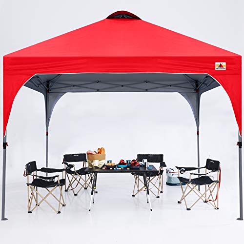 ABCCANOPY タープテント ワンタッチ 3段階調節 ベンチレーション